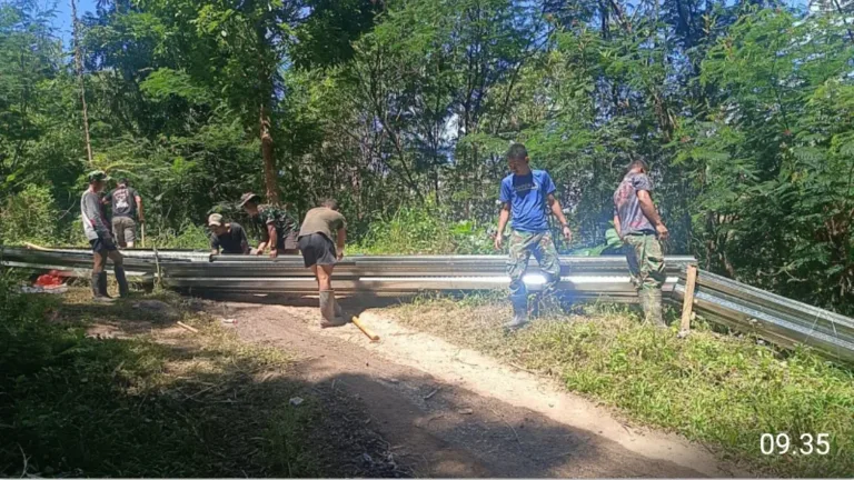 Bahu-Membahu Dekatkan Jarak, Cerita Gotong Royong TNI-Rakyat Bangun Jembatan Beton di Kabupaten Gowa