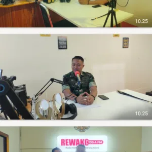 Bahas Jembatan Garuda dan KDKMP, Dandim 1409/Gowa Sapa Warga Lewat Podcast Radio Rewako 100.4 FM*l