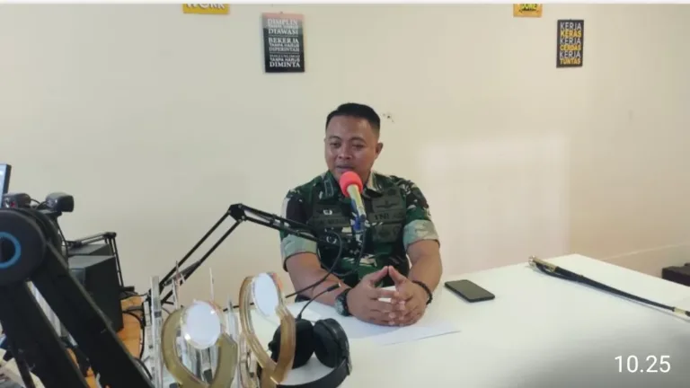 Bahas Jembatan Garuda dan KDKMP, Dandim 1409/Gowa Sapa Warga Lewat Podcast Radio Rewako 100.4 FM*l