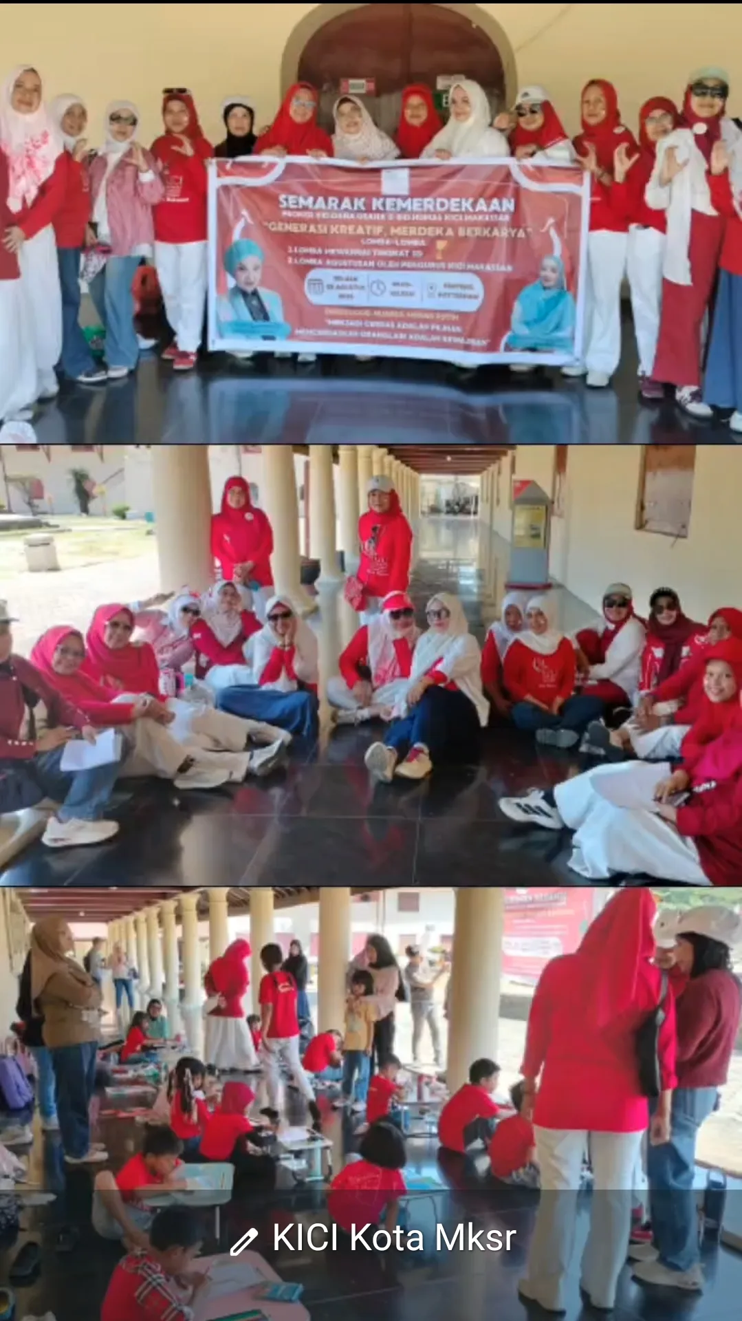 Semarak Kemerdekaan KICI Makassar: Generasi Kreatif, Merdeka Berkarya