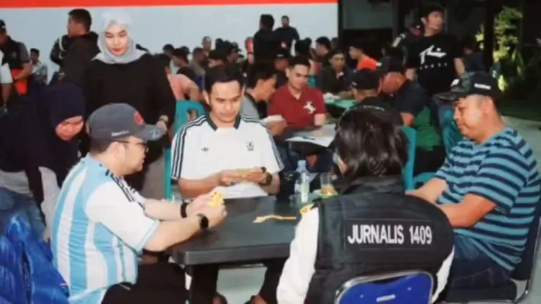 Wujud Nyata Sinergitas, Kodim 1409/Gowa dan Polresta Gowa Gelar Eksebisi Pertandingan Domino