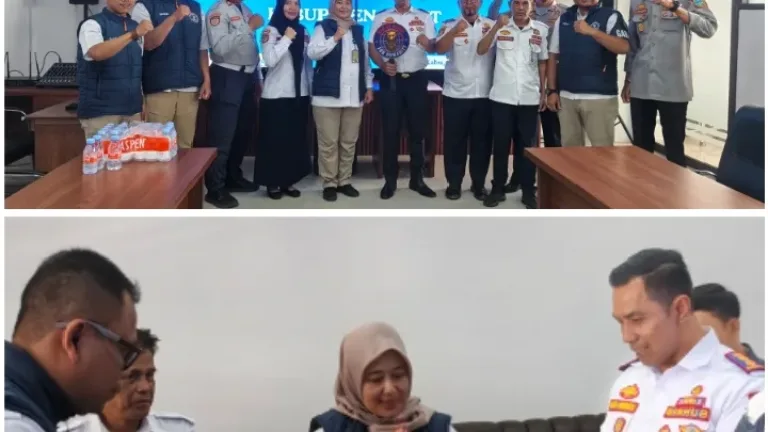 Tegaskan Komitmen Bebas Narkoba, Dishub Garut Gandeng BNN Gelar Tes Urine