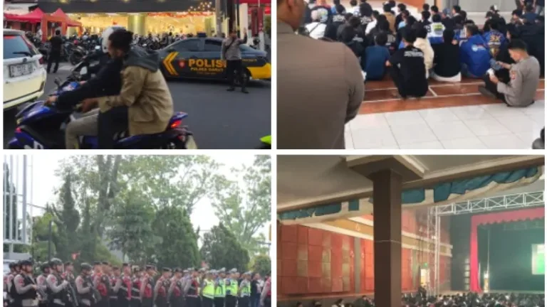189 Personel Polres Garut Siaga Amankan Laga Panas Persib vs Persija