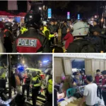 Habis! Puluhan Botol Miras Disikat Polres Garut Saat Operasi Cipkon