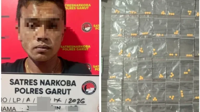Terbongkar! Bisnis Haram Ratusan Pil Obat Keras di Malangbong