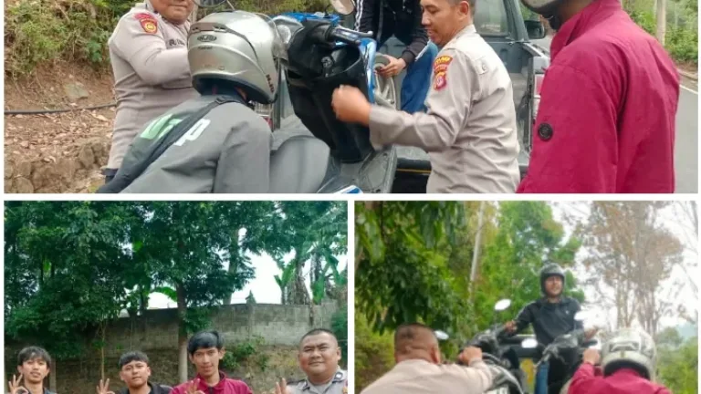 Call Center 110 Gercep! Polisi Kadungora Bantu Warga Mogok