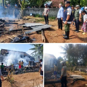 Sijago Merah Lalap Rumah di Selaawi, Polisi: Diduga Kompor Lupa Dimatikan