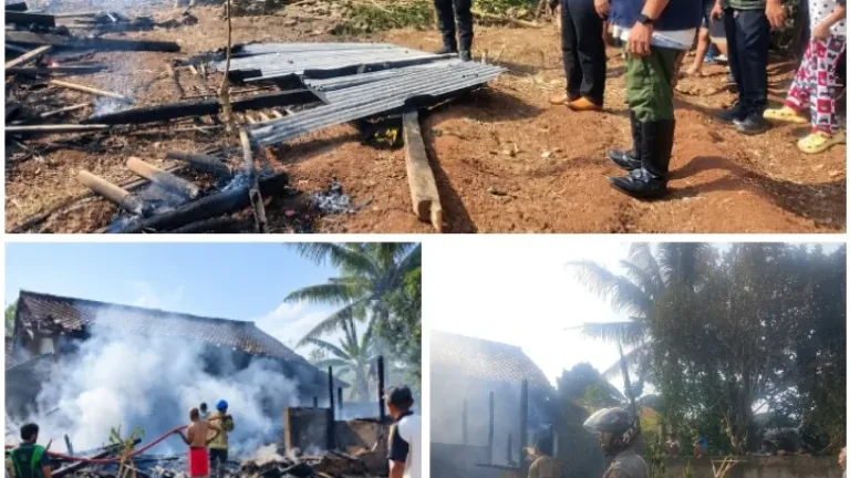 Sijago Merah Lalap Rumah di Selaawi, Polisi: Diduga Kompor Lupa Dimatikan