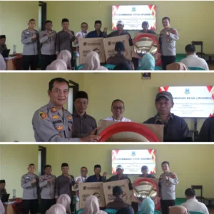 Tikungan Rawan Dayeuhmanggung Kini Aman, Polsek Cilawu Pasang Cermin