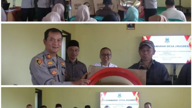Tikungan Rawan Dayeuhmanggung Kini Aman, Polsek Cilawu Pasang Cermin