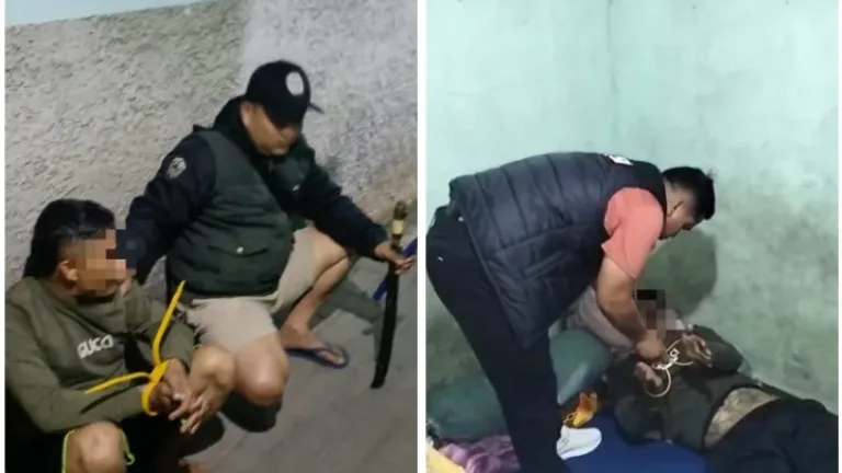 Tenteng Golok Bikin Resah, Pria di Leles Diamankan Polsek