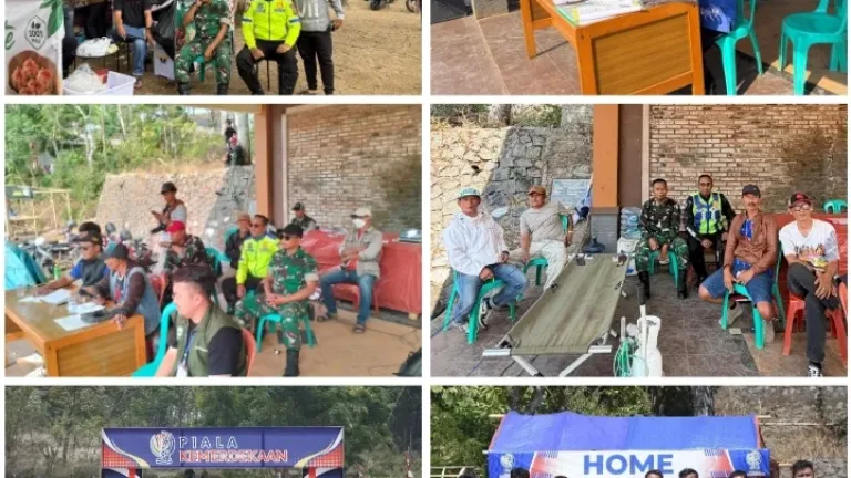 Seru! Turnamen Sepakbola Antar Desa se-Kecamatan Malangbong Masuki Babak Semifinal
