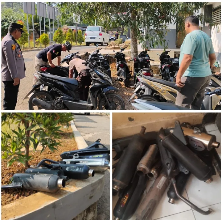 Ciptakan Kenyamanan, Polsek Bungbulang Tertibkan 15 Knalpot Tidak Sesuai Spesifikasi – Berita Sindikasi