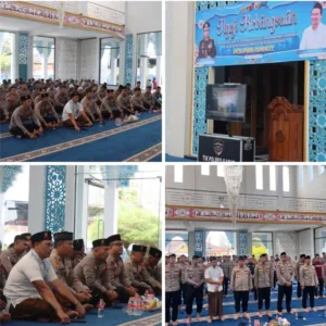 Polres Garut Gelar Ngaji Kebangsaan, Perkuat Keimanan Personel