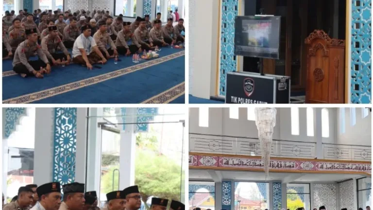 Polres Garut Gelar Ngaji Kebangsaan, Perkuat Keimanan Personel