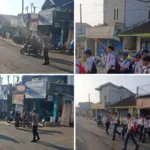 Hadir di Tengah Masyarakat! Aksi Humanis Polsek Cibalong Atur Lalin Pagi