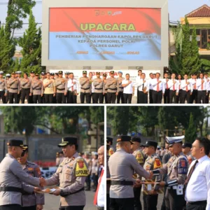 Dedikasi Tanpa Batas! 30 Personel Polres Garut Raih Penghargaan Prestasi