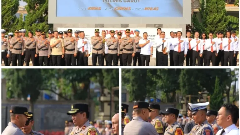 Dedikasi Tanpa Batas! 30 Personel Polres Garut Raih Penghargaan Prestasi