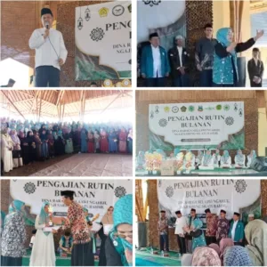 Perkuat Ukhuwah Islamiyah, Pengajian Rutin Bulanan dan LPQQ Kecamatan Selaawi Digelar Khidmat