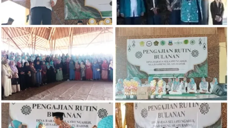 Perkuat Ukhuwah Islamiyah, Pengajian Rutin Bulanan dan LPQQ Kecamatan Selaawi Digelar Khidmat