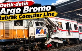 Detik-Detik Argo Bromo Tabrak KRL Bekasi: