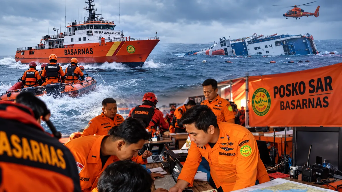 Jumlah Korban Kapal Virgo Transport 8 Surabaya Banjarmasin