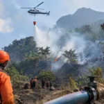 Karhutla Gunung Kawi Capai 385 Hektare, Pipa Air Warga Putus
