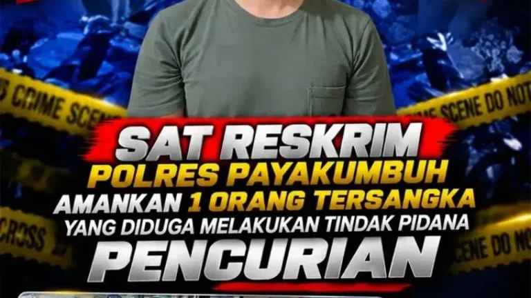 Tertangkap Tangan Curi 13 Karung Beras, Pria 39 Tahun Diamankan Polres Payakumbuh