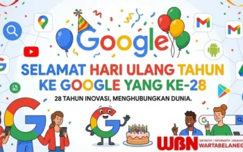 Selamat Ulang Tahun Google ke-28, 28 Tahun Mengubah Dunia Informasi
