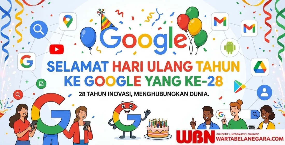 Selamat Ulang Tahun Google ke-28
