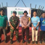 Sinergi TNI-Polri Amankan Gerak Jalan Santai BKPRMI Gowa*