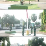 Dandim 1409/Gowa Pimpin Upacara Bendera Mingguan, Kobarkan Semangat Nasionalisme Prajurit