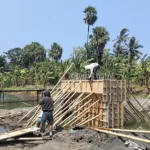 Jembatan Impian Warga Salajangki Gowa Kian Nyata, Progres Pembangunan Capai 34 Persen