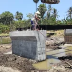 Warga Dusun Jatia Sambut Antusias Kelanjutan Proyek Jembatan Beton Kodim 1409/Gowa