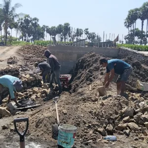 Antusiasme Tinggi, Warga Salajangki Sambut Positif Pengerjaan Lanjutan Jembatan Beton