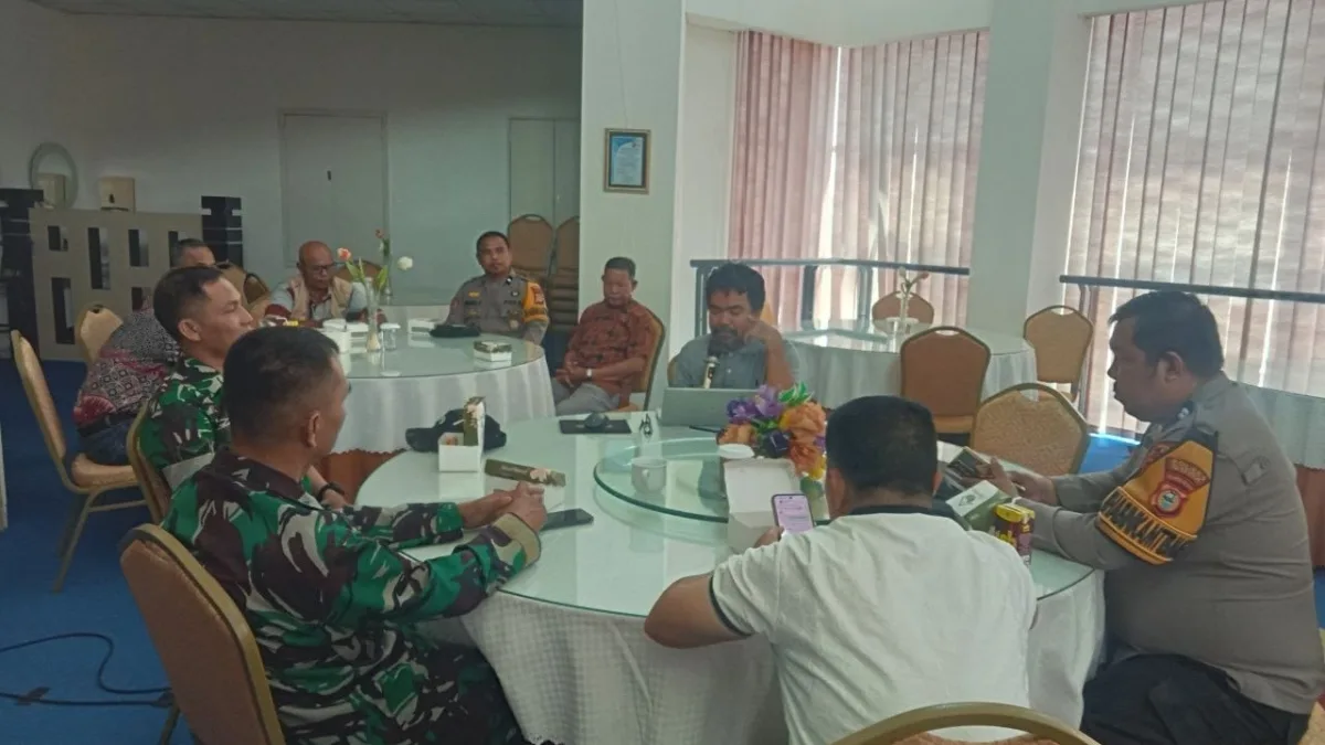 Babinsa Borongloe Gelar Rakor Kamtibmas Bersama Fakultas Teknik Unhas dan Aparat Wilayah