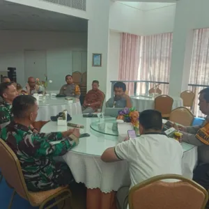Babinsa Borongloe Gelar Rakor Kamtibmas Bersama Fakultas Teknik Unhas dan Aparat Wilayah