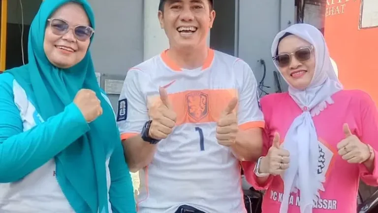 Sekretaris KICI Kota Makassar Ramdiyana Mewakili KICI Kota Makassar Aktif Dukung Penyelenggaraan Donor Darah Car Free Day