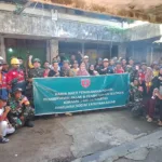 Koramil 1408-05/Mariso Gelar Karya Bakti Bersihkan Pasar dan Selokan di Kelurahan Tamarunang
