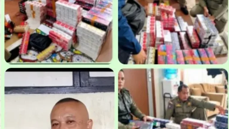 Gakda Garut Bantu Satpol PP Provinsi Jabar Berantas Rokok Ilegal, 71.260 Batang Diamankan