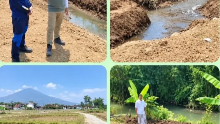 Kepala DPMPTSP H. Budi Gangan Turun Langsung Tinjau Aduan Warga, Saluran Air Dikembalikan dari 1 Meter Menjadi 5 Meter