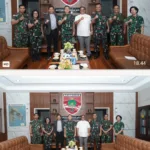 Perkuat Silaturahmi dan Sinergi, Kasdam XIV/Hsn Terima Kunjungan Vikjen Keuskupan Agung Makassar di Makodam