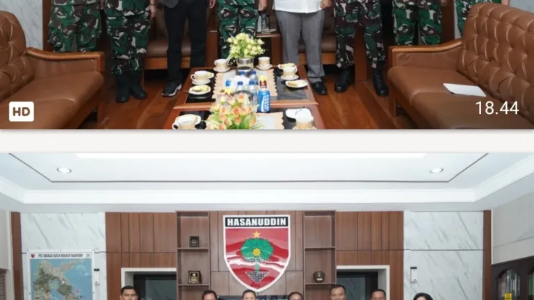 Perkuat Silaturahmi dan Sinergi, Kasdam XIV/Hsn Terima Kunjungan Vikjen Keuskupan Agung Makassar di Makodam