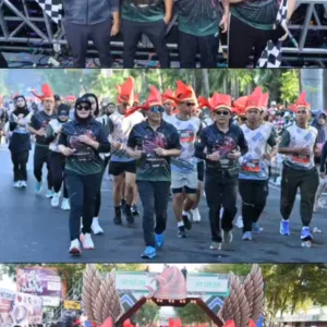 Makassar Memerah, 7.092 Pelari Semarakkan Patonro Elite Run TNI 81
