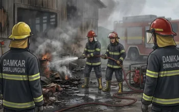 Kebakaran Pabrik Sabun di Simalungun, Tiga Pekerja Tewas