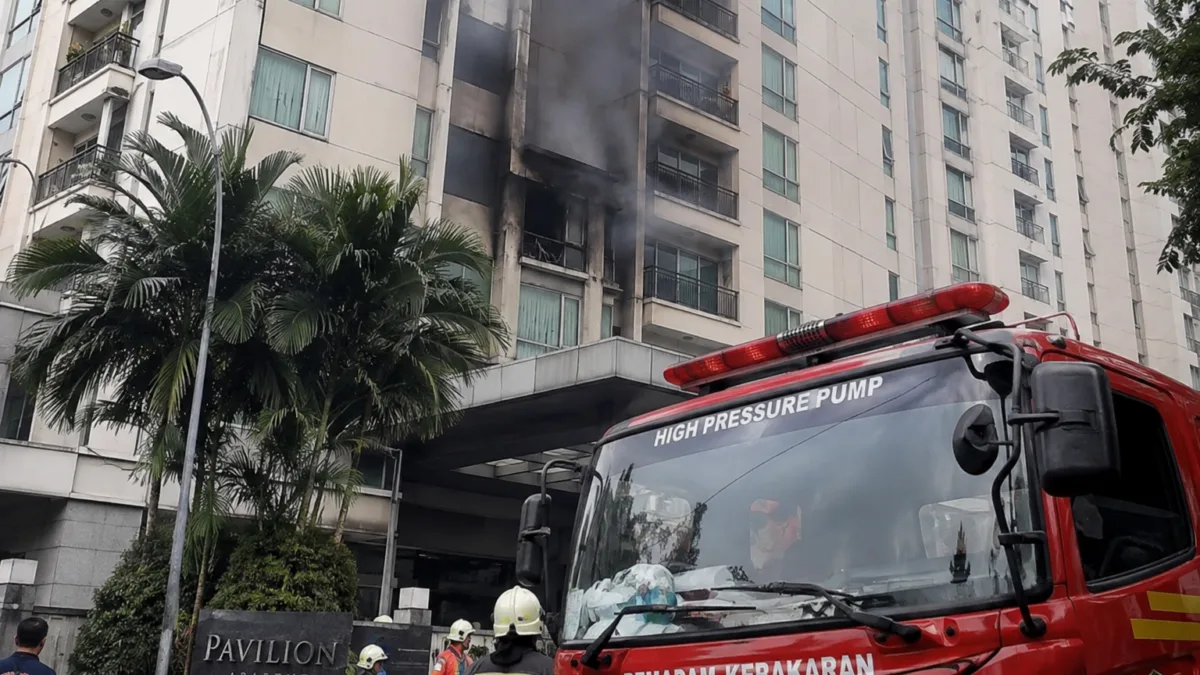 Kebakaran Apartemen Pavilion Jakarta, Api Muncul di Lantai 5