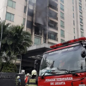 Kebakaran Apartemen Pavilion Jakarta, Api Muncul di Lantai 5