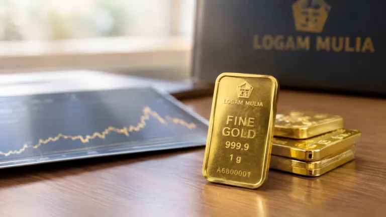 Harga Emas Antam Hari Ini Naik Jadi Rp2.604.000 per Gram