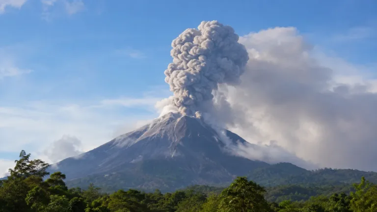 7 Gunung Api dengan Letusan Terbanyak hingga 17 September 2026