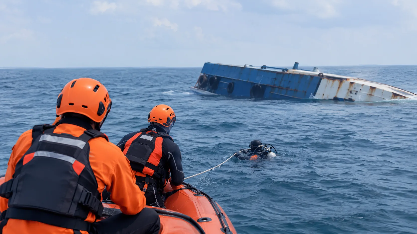 Jasad Korban KM Virgo Transport 8 Ditemukan di Dalam Kapal